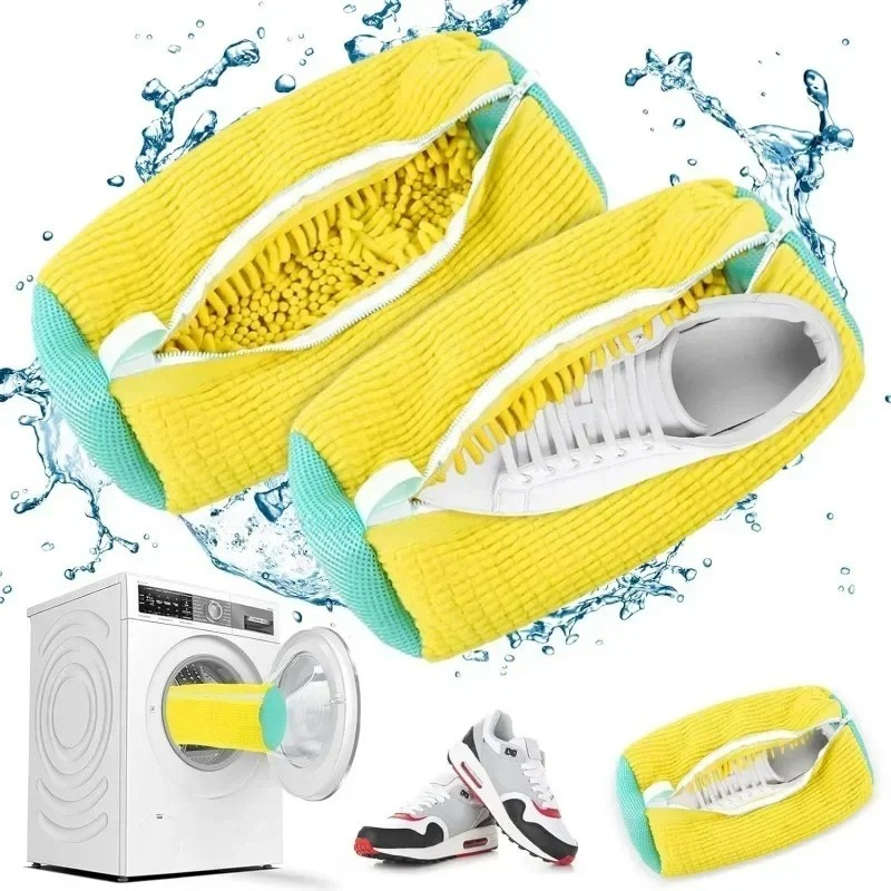 Sneaker Care - Yeniden Kullanılabilir Ayakkabı Yıkama Makinesi Çantası,