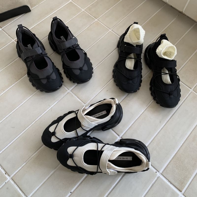 Sneaker Care - Kadınlar için Sportif Kalın Platformlu Mary